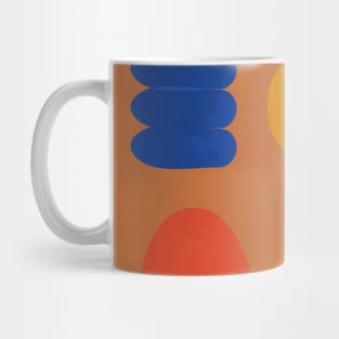 Colorful Modern Abstract Shapes 2 Mug